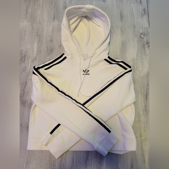 Cropped Adidas Hoodie - Picture 1 of 4